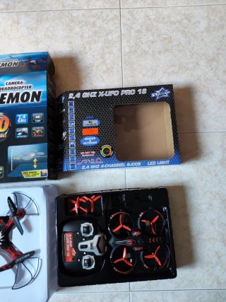 Lote 2 Drones Revell Demon y UFO Pro 18