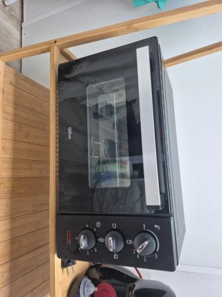 Horno Eléctrico Negro