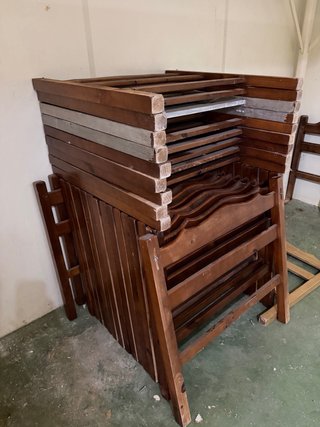 Vendo cabeceros de madera en buen estado