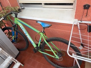 Bicicleta WOLFBIKE verde