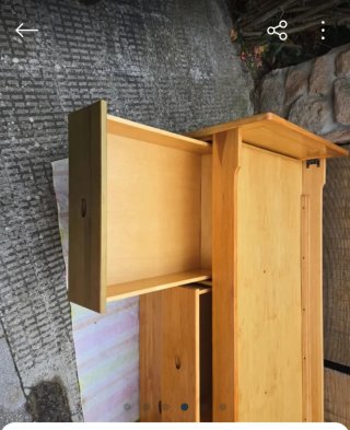 Cama nido de madera y metal