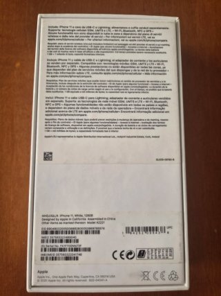 Caja iPhone 11