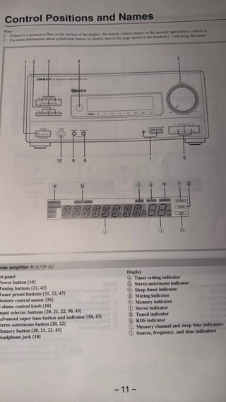 Cadena de música Onkyo CD