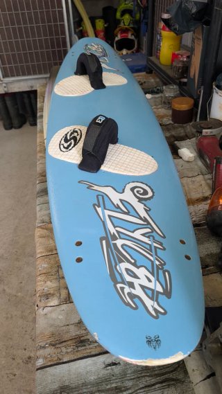 Tabla Kitesurf Azul