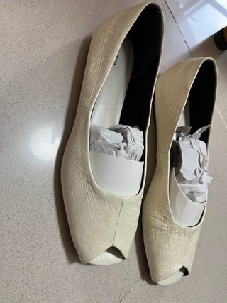 Ballerine Zara Beige/Bianco