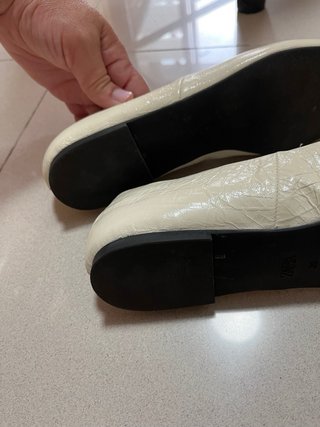 Ballerine Zara Beige/Bianco
