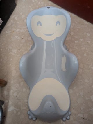 Adaptador bañera bebé azul
