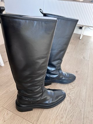 Botas altas de piel unit talla 39