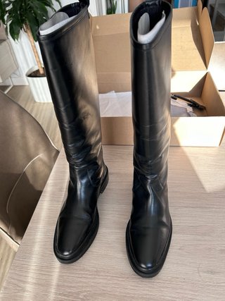 Botas altas de piel unit talla 39