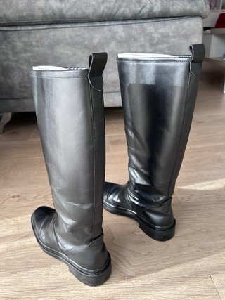 Botas altas de piel unit talla 39