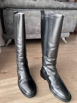 Botas altas de piel unit talla 39