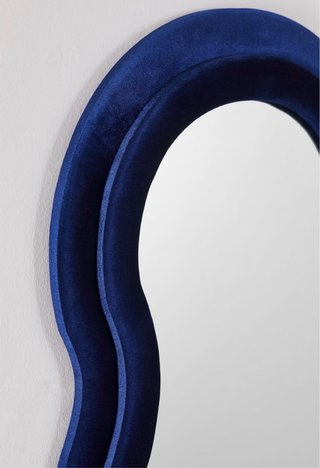 Espejo Sklum Ondulado Azul