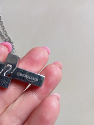Collana Croce Vintage Morellato Originale uomo