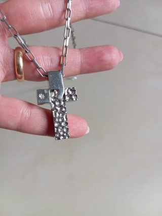 Collana Croce Vintage Morellato Originale uomo