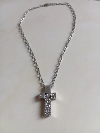 Collana Croce Vintage Morellato Originale uomo