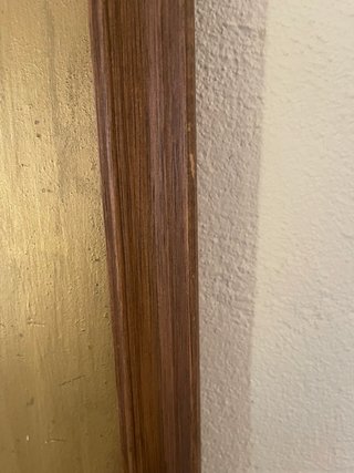 Cuadro pintura Cristo madera