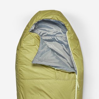 Saco de dormir niños 10 °C, ligero y compacto, caqui