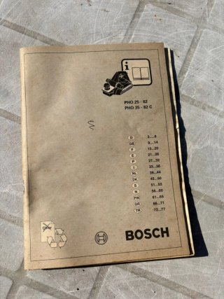 Piallatrice bosch 25-82 750w