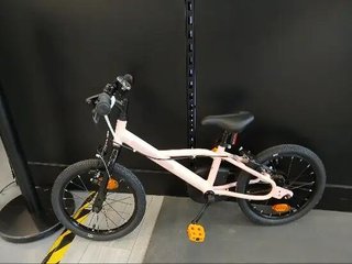Bicicleta Niños 16 Pulgadas 4-6 Años Discover 500 Rosa