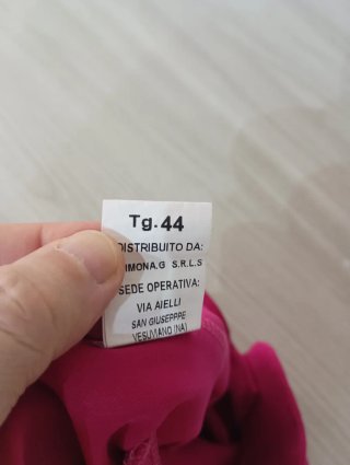 Completo donna tg. 44 rosa