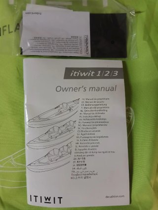 Kayak Hinchable ITIWIT 2 Plazas Decathlon