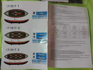 Kayak Hinchable ITIWIT 2 Plazas Decathlon