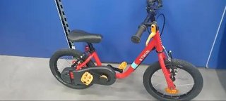 Bicicleta 14 pulgadas niños 3-5 Años 2 en 1 Discover 500