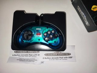 Mando Mega Drive 6 Botones USB