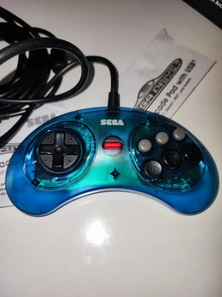Mando Mega Drive 6 Botones USB