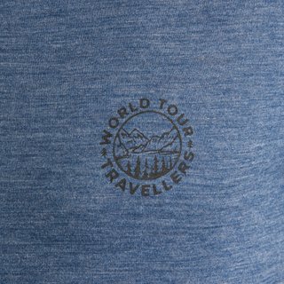 Camiseta de montaña y trekking lana merino Hombre Forclaz