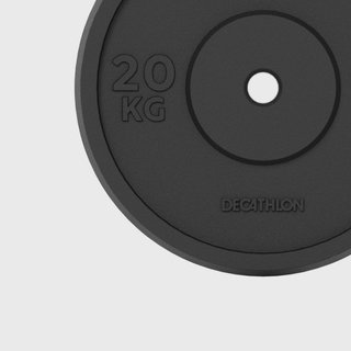 Disco Musculación 28 mm Hierro Parcialmente Reciclado 20 kg
