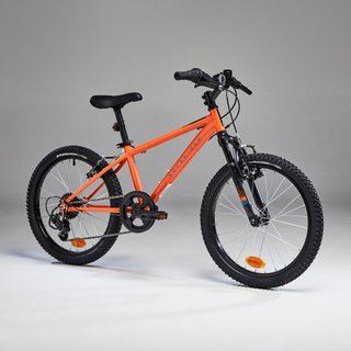 Bicicleta niños 20 Pulgadas MTB 6-9 Años EXPL 500 naranja
