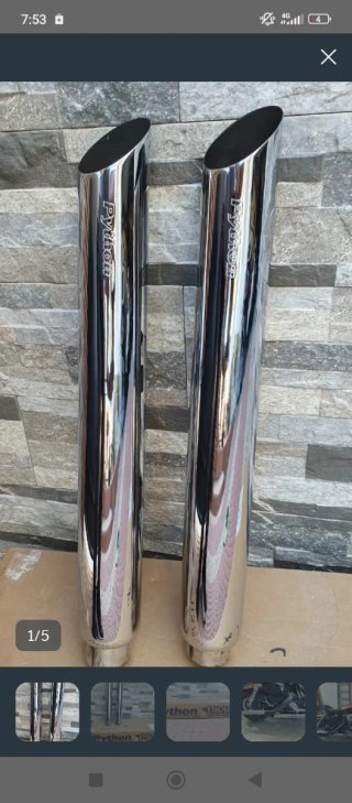 Escapes Python para Sportster