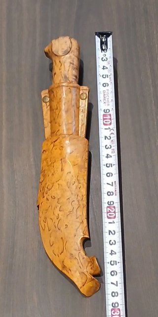Cuchillo Sami Raíz Abedul 1963 Funda