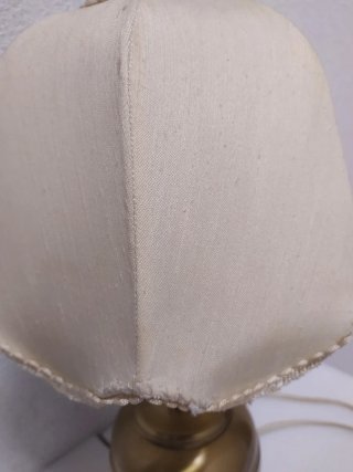 Lampada da tavolo vintage ottone anni 60/70