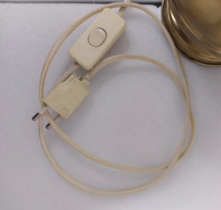 Lampada da tavolo vintage ottone anni 60/70