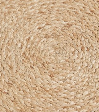 Puf de Yute Beige