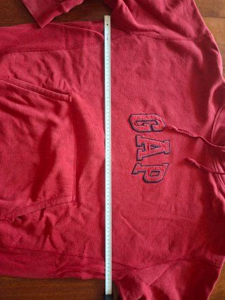 Sudadera GAP Hombre Talla XL Roja