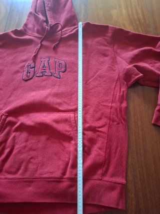 Sudadera GAP Hombre Talla XL Roja