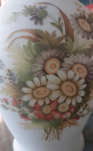 Jarrón decorativo floral