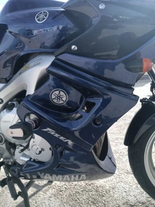 Carenado Inferior Yamaha Fazer Azul