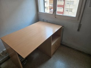 Escritorio de madera 120x80 cm