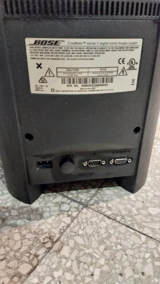 Subwoofer Bose CineMate series II  Module Nero