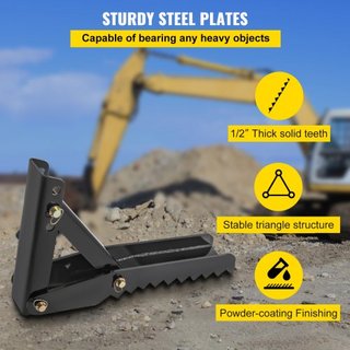 accesorios de soldadura para pulgar de excavadora retroexcavadora de 32"