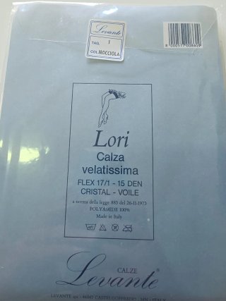 Lotto 5 Collant Levante Lori Tg S