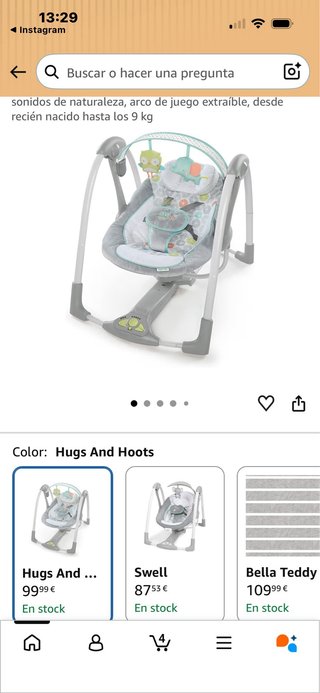 Hamaca para bebes