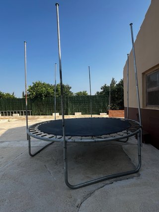 Cama elástica exterior