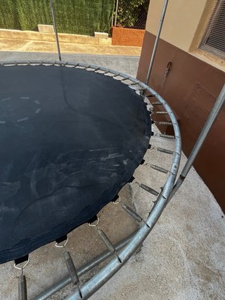 Cama elástica exterior