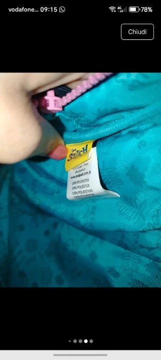 Zaino scuola Bambina Stitch