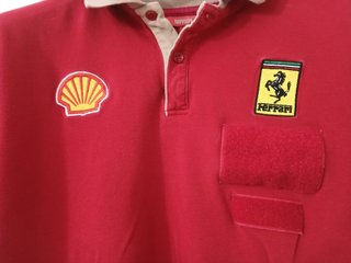 Maglia Polo Scuderia Ferrari Meccanico Vintage